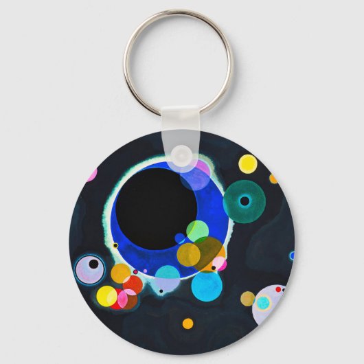 Porte-clés Kandinsky Plusieurs cercles Porte - clé (Recto)