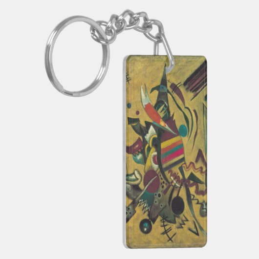 Porte-clés Kandinsky Points Abstract Geometric Art Print (Devant gauche)