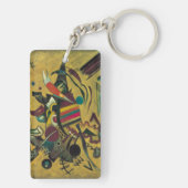 Porte-clés Kandinsky Points Abstract Geometric Art Print (Dos)