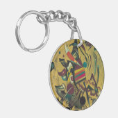 Porte-clés Kandinsky Points Abstract Geometric Art Print (Devant gauche)