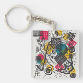 Porte-clés Kandinsky Small Worlds V Classic Abstrait (Devant)