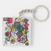 Porte-clés Kandinsky Small Worlds V Classic Abstrait (Dos)