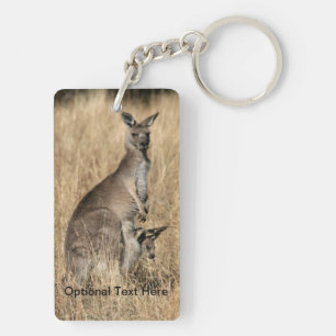 Porte-clés Kangaroo avec Joey bébé à Pouch