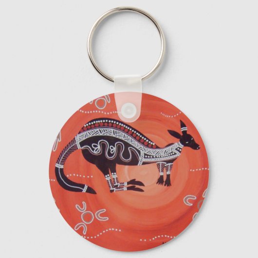 Porte-clés Kangaroo Dreaming (Recto)