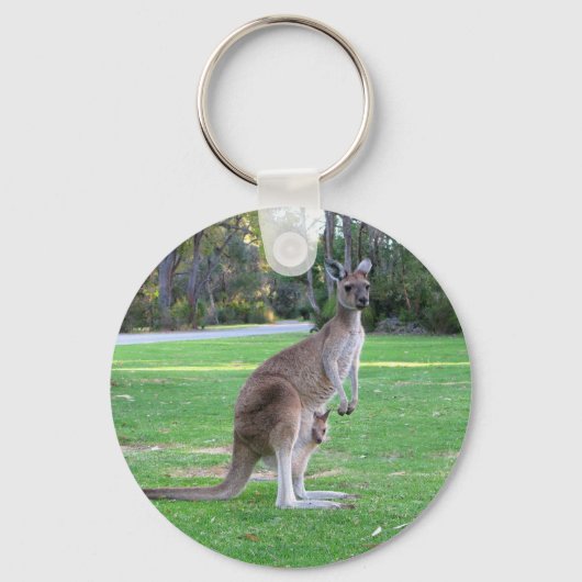 Porte-clés Kangaroo et Joey (Recto)