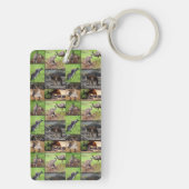 Porte-clés Kangaroo Picture Collage, (Dos)