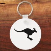 Porte-clés Kangaroo Silhouette (Recto)