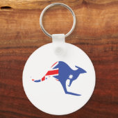 Porte-clés kangourou australien (Recto)