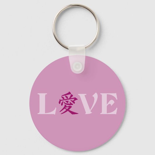 Porte-clés Kanji Love porte - clé (Recto)