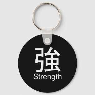 Porte-clés Kanji pour le T-shirt de force