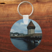 Porte-clés Kapelbruke, Lucerne, Suisse (Recto)