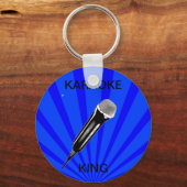 Porte-clés Karaoke King (Recto)