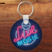 Porte-clés Karaoke Neon Éclairage Mot Courbé Art Texte (Recto)