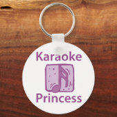 Porte-clés Karaoke Princess (Recto)