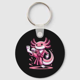 Porte-clés Karate Axolotl Martial Arts Taekwondo Kickboxe F