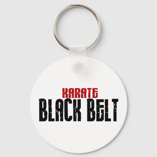 Porte-clés Karate Black Belt Karate (Recto)