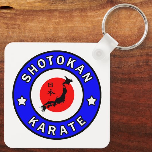 Porte-clés Karaté de Shotokan (Verso)