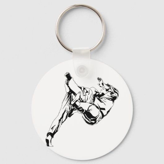 Porte-clés Karate et un judo. Techniques des lancements (Recto)
