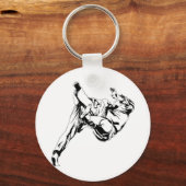 Porte-clés Karate et un judo. Techniques des lancements (Recto)