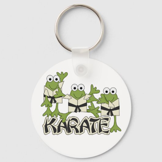 Porte-clés Karate Frogs Tshirts and Gifts (Recto)