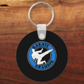 Porte-clés Karate Grandpa Karate Lutter Grand-Père Karate Fig (Recto)