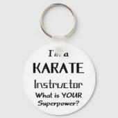 Porte-clés karate instructor (Recto)