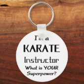 Porte-clés karate instructor (Recto)