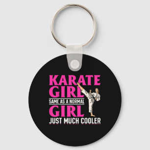 Porte-clés Karate Karate Girl Comme une fille normale