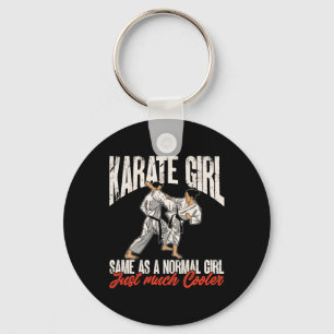 Porte-clés Karate Karate Girl Comme une fille normale