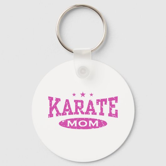 Porte-clés Karate Maman (Recto)