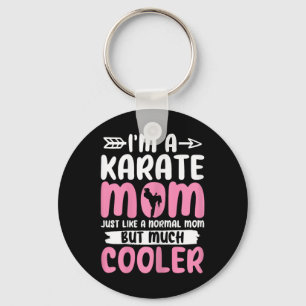 Porte-clés Karate Maman Funny Karate Arts Martiaux Black Belt