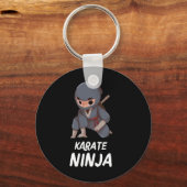 Porte-clés Karate Ninja Boy Funny Arts Martiaux Sports (Recto)