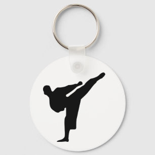 Porte-clés Karate / Taekwondo Kick Button Porte - clé