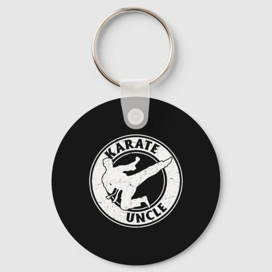 Porte-clés Karate Uncle Karate Combattez Uncle Karate (Recto)