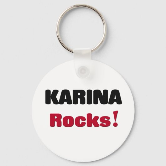 Porte-clés Karina Rocks (Recto)