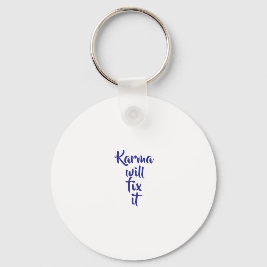 Porte-clés Karma will fix it (Recto)