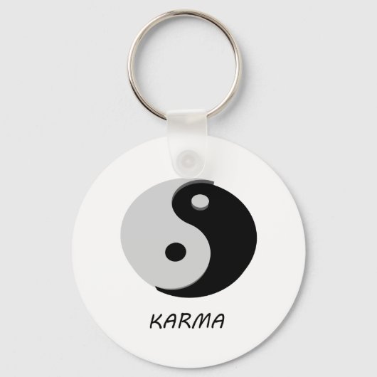 Porte-clés Karma Ying Yang (Recto)