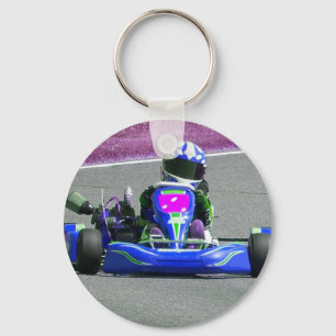 Porte-clés Kart Racer Inverted Color