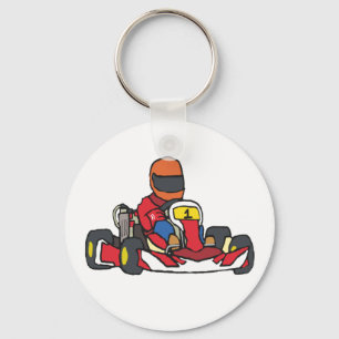 Porte-clés Karting Go-Kart