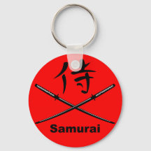 Katana et Samurai Kanji japonais