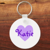 Porte-clés Katie en violet (Recto)
