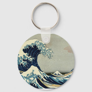Porte-clés Katsushika Hokusai's The Great Wave off Kanagawa