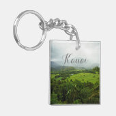 Porte-clés Kauai, Hawaï Landscape Scene (Devant gauche)