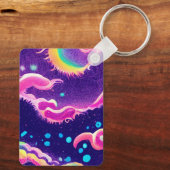 Porte-clés Kawaii Anime Porte - clé fille (Verso)