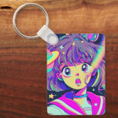 Porte-clés Kawaii Anime Porte - clé fille (Recto)