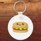 Porte-clés Kawaii Burger (Recto)