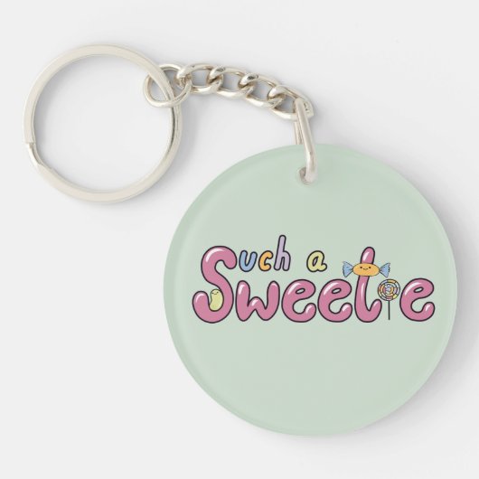 Porte-clés Kawaii Candy Themed Motif (Devant)