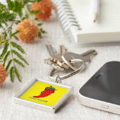 Porte-clés Kawaii Chili Pepper Diva Custom (Côté)