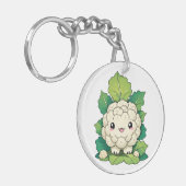 Porte-clés Kawaii Chou-fleur (Devant gauche)