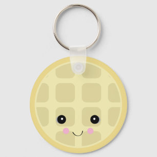 Porte-clés kawaii cute waffle